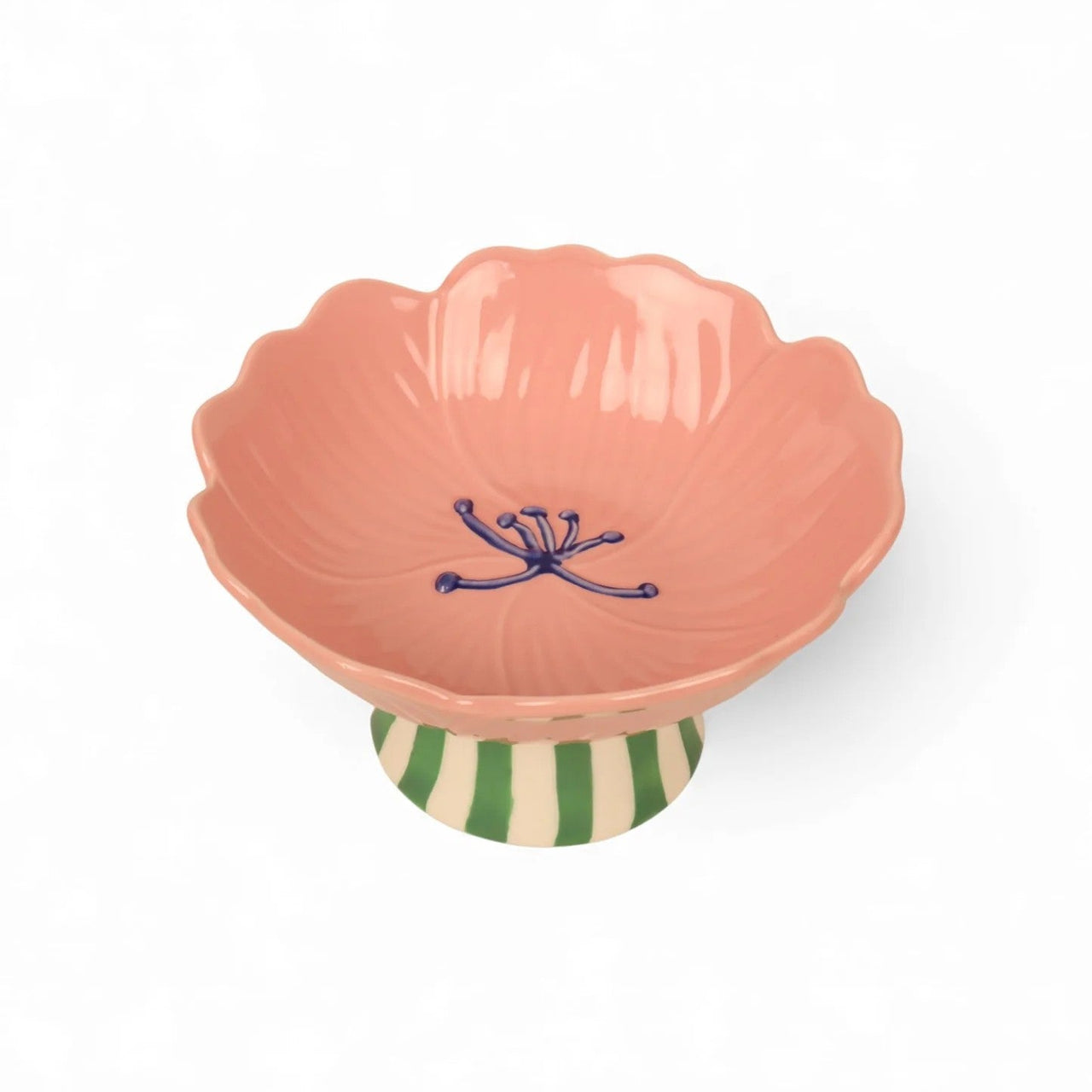 Blush Stoneware Stand Flower by La La Land. Australian Art Prints, Gifts, Fashion and Homewares. Green Door Decor. www.greendoordecor.com.au
