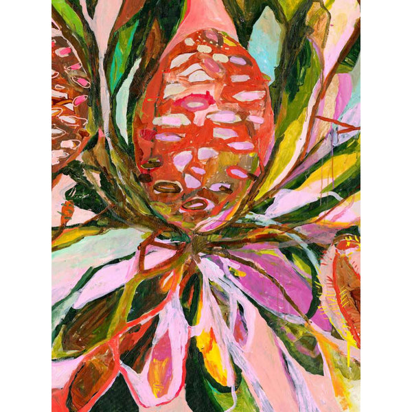 'Boardwalk Banksias' Art Print by Grotti Lotti. Australian Art Prints and Homewares. Green Door Decor. www.greendoordecor.com.au