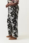 Bodhi Wide Leg Pant | Hydrangea Greyscale by Nancybird. Australian Art Prints, Gifts, Fashion and Homewares. Green Door Decor. www.greendoordecor.com.au