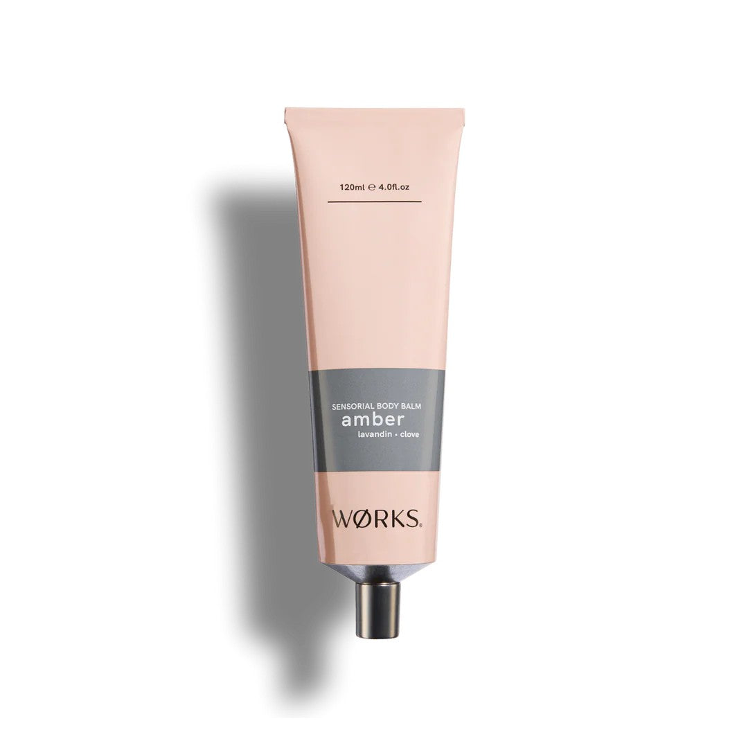 WØRKS | Body Balm Tube (120ml) | Amber. Australian Art Prints, Gifts, Fashion and Homewares. Green Door Decor. www.greendoordecor.com.au