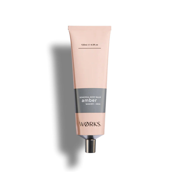 WØRKS | Body Balm Tube (120ml) | Amber. Australian Art Prints, Gifts, Fashion and Homewares. Green Door Decor. www.greendoordecor.com.au