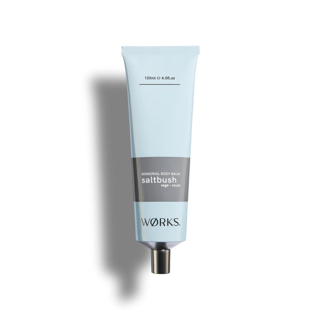 WØRKS | Body Balm Tube (120ml) | Saltbush. Australian Art Prints, Gifts, Fashion and Homewares. Green Door Decor. www.greendoordecor.com.au