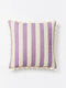 Linen Cushion (60cm) | Bold Stripe Peach by Bonnie and Neil. Australian Art Prints and Homewares. Green Door Decor. www.greendoordecor.com.au