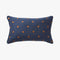 'Bonita' Mini Linen Cushion (30x50cm) | Indigo by L&M Home. Australian Art Prints, Gifts, Fashion and Homewares. Green Door Decor. www.greendoordecor.com.au