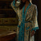 'Bonny' Cotton Robe | Turquoise by Sage and Clare. Australian Art Prints, Gifts, Fashion and Homewares. Green Door Decor. www.greendoordecor.com.au