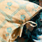 'Bonny' Cotton Standard Pillowcase Set | Turquoise by Sage and Clare. Australian Art Prints, Gifts, Fashion and Homewares. Green Door Decor. www.greendoordecor.com.au