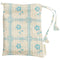 'Bonny' Cotton Standard Pillowcase Set | Turquoise by Sage and Clare. Australian Art Prints, Gifts, Fashion and Homewares. Green Door Decor. www.greendoordecor.com.au