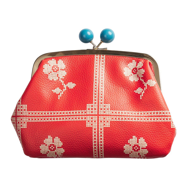'Bonny' Large Purse | Poppy by Sage and Clare. Australian Art Prints, Gifts, Fashion and Homewares. Green Door Decor. www.greendoordecor.com.au