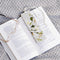 White Collection Bookmark | Clematis by Bell Art. Australian Art Prints and Homewares. Green Door Decor. www.greendoordecor.com.au