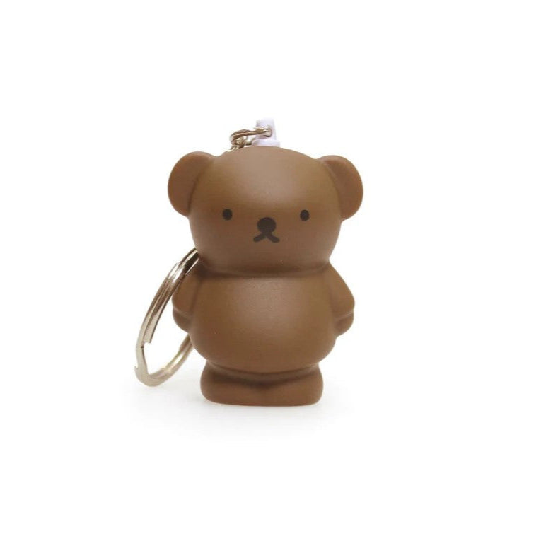 Boris Key Ring | Brown | Green Door Decor. Australian Art Prints and Homewares. Green Door Decor. www.greendoordecor.com.au