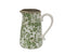 Botanical Ceramic Jug in Green by French Country Collections. Australian Art Prints and Homewares. Green Door Decor. www.greendoordecor.com.au