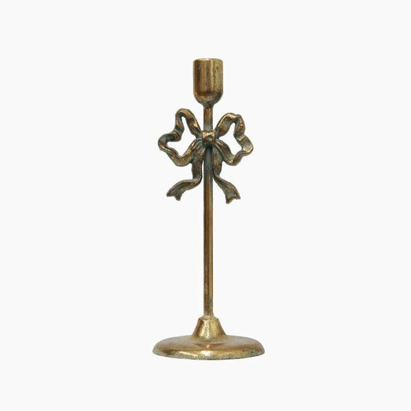 Bow Design Candleholder | Large by French Country Collections. Australian Art Prints and Homewares. Green Door Decor. www.greendoordecor.com.au