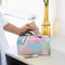 Box Makeup Cosmetic Bag | Fleur by Mindful Marlo. Australian Art Prints, Gifts, Fashion and Homewares. Green Door Decor. www.greendoordecor.com.au