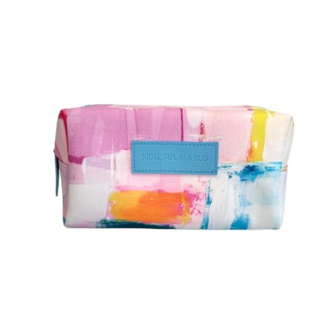 Box Make Up Bag | Good Times by Mindful Marlo. Australian Art Prints and Homewares. Green Door Decor. www.greendoordecor.com.au