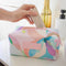 Box Makeup Cosmetic Bag | Fleur by Mindful Marlo. Australian Art Prints, Gifts, Fashion and Homewares. Green Door Decor. www.greendoordecor.com.au