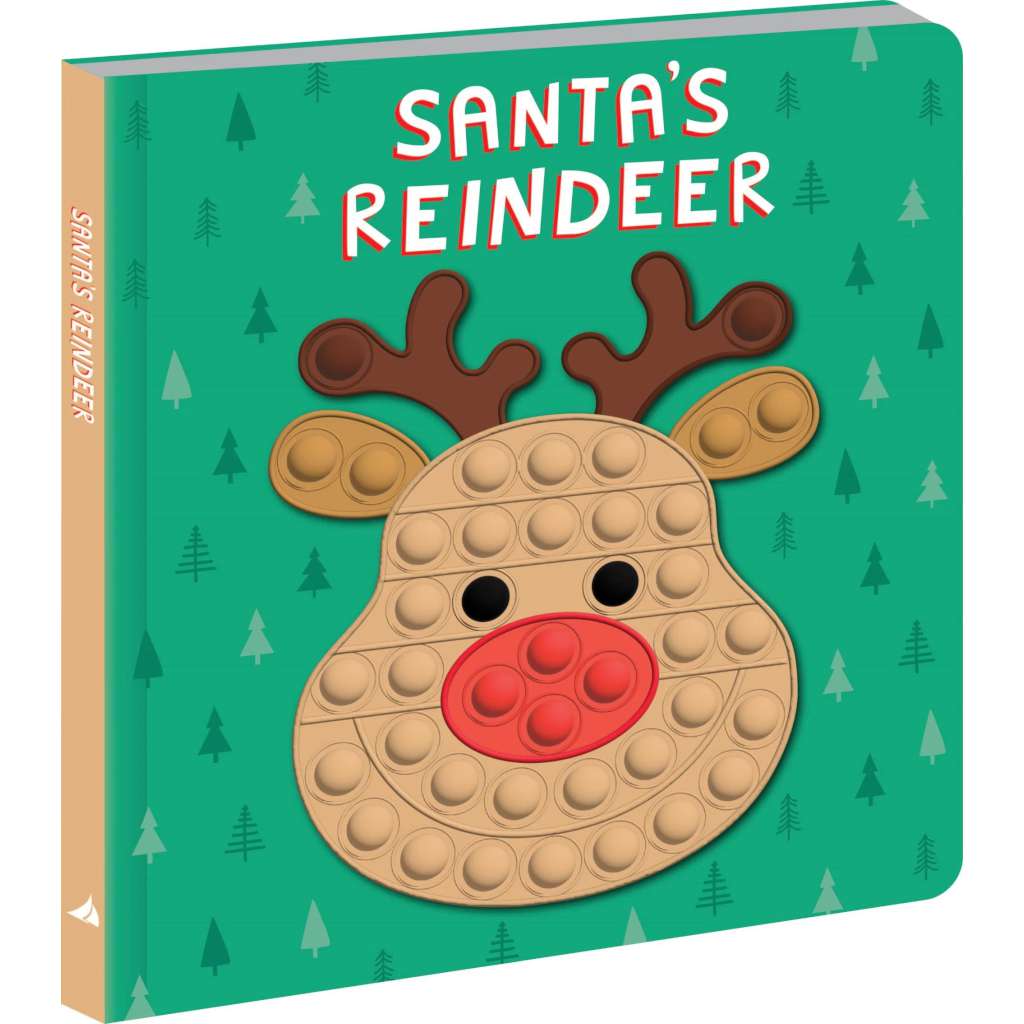 Bubble Pops Book | Santa's Reindeer by Lake Press. Australian Art Prints and Homewares. Green Door Decor. www.greendoordecor.com.au