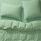 'Bundi' Cotton Pillowcase Set | Palm/Standard by Sage and Clare. Australian Art Prints and Homewares. Green Door Decor. www.greendoordecor.com.au