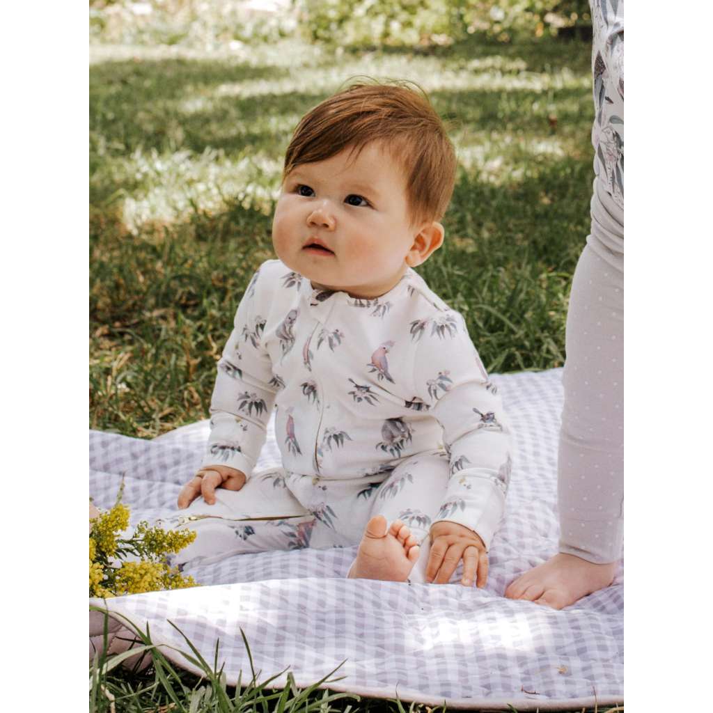 'Bush Babies' Timeless Coverall | Bush Melody by Fleur Harris. Australian Art Prints and Homewares. Green Door Decor. www.greendoordecor.com.au