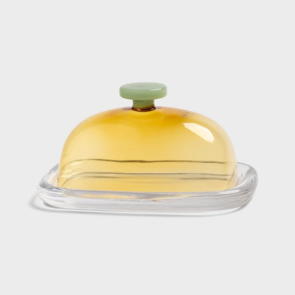 Klevering | Butter Dish Cantine Yellow by French Bazaar. Australian Art Prints, Gifts, Fashion and Homewares. Green Door Decor. www.greendoordecor.com.au