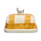 'Butter Up' Butter Dish | Chook by Robert Gordon. Australian Art Prints, Gifts, Fashion and Homewares. Green Door Decor. www.greendoordecor.com.au