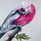 'Floyd the Galah' Limited Edition Print by Vixen Design. Australian Art Prints and Homewares. Green Door Decor. www.greendoordecor.com.au