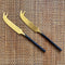 Cheese Knife | Brass with Burnished Handle by New Direction Imports. Australian Art Prints, Gifts, Fashion and Homewares. Green Door Decor. www.greendoordecor.com.au