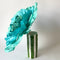 Poppy Paper Flower XL | Turquoise by Nibbanah. Australian Art Prints and Homewares. Green Door Decor. www.greendoordecor.com.au