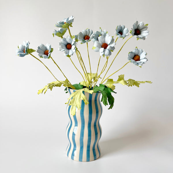 Paper Flowers - Daisy Garden Bunch | Baby Blue by Nibbanah. Australian Art Prints, Gifts, Fashion and Homewares. Green Door Decor. www.greendoordecor.com.au