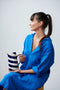 Cabana Stripe Jug | Blue by Jones and Co. Australian Art Prints and Homewares. Green Door Decor. www.greendoordecor.com.au