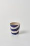 Cabana Stripe Tumbler | Blue by Jones and Co. Australian Art Prints and Homewares. Green Door Decor. www.greendoordecor.com.au