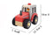 Calm & Breezy Tractor with Rubber Wheels | Red by Eleganter Australia. Australian Art Prints, Gifts, Fashion and Homewares. Green Door Decor. www.greendoordecor.com.au