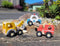 Calm & Breezy Tractor with Rubber Wheels | Red by Eleganter Australia. Australian Art Prints, Gifts, Fashion and Homewares. Green Door Decor. www.greendoordecor.com.au
