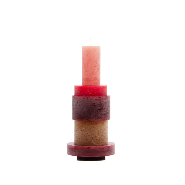 Stan Editions | Candle Stack 03 | Burgundy by Stan Editions. Australian Art Prints, Gifts, Fashion and Homewares. Green Door Decor. www.greendoordecor.com.au