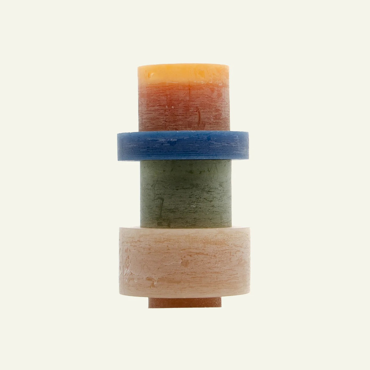 Stan Editions | Candle Stack 04 | Earthy by Stan Editions. Australian Art Prints, Gifts, Fashion and Homewares. Green Door Decor. www.greendoordecor.com.au