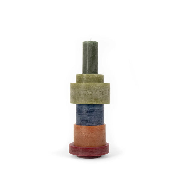 Stan Editions | Candle Stack 06 | Brown by Stan Editions. Australian Art Prints, Gifts, Fashion and Homewares. Green Door Decor. www.greendoordecor.com.au