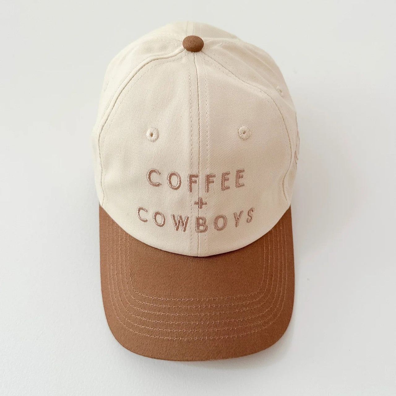 Cap - Coffee & Cowboys | FAR MER. by Whitney Spicer Art. Australian Art Prints and Homewares. Green Door Decor. www.greendoordecor.com.au