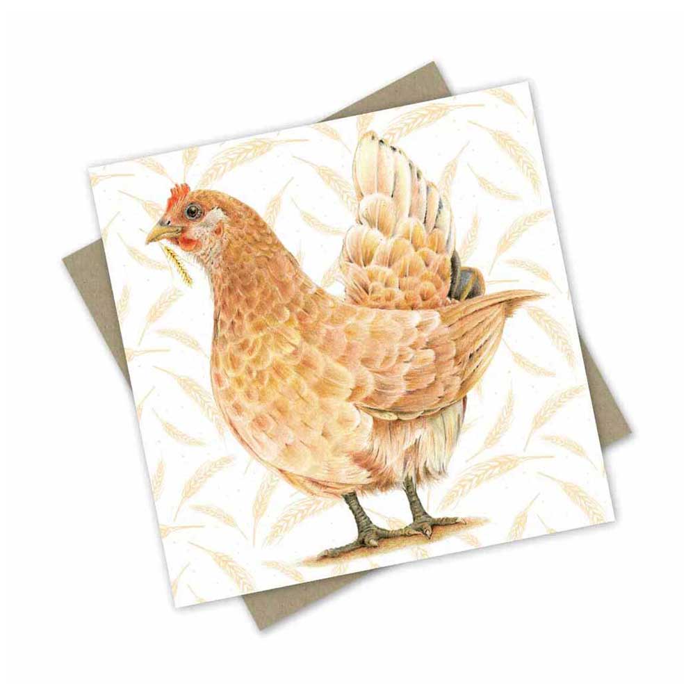 Greeting Card | Farm Friend: Miss Chicky the Chicken