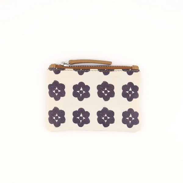 Card Purse | Black Floral by Nancybird. Australian Art Prints, Gifts, Fashion and Homewares. Green Door Decor. www.greendoordecor.com.au