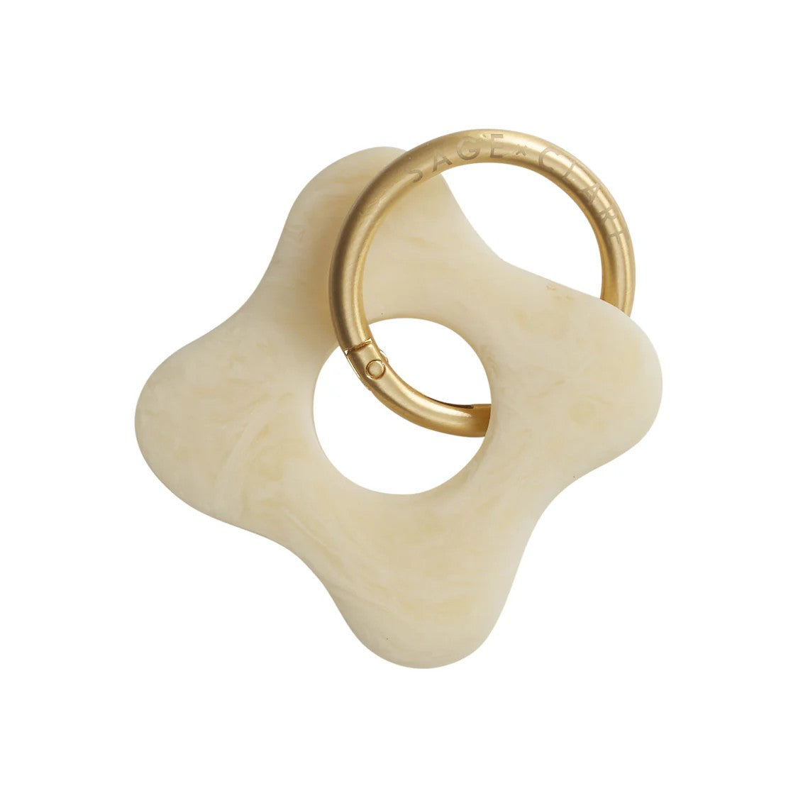 'Carla' Keyring | Pearl by Sage and Clare. Australian Art Prints, Fashion and Homewares. Green Door Decor. www.greendoordecor.com.au