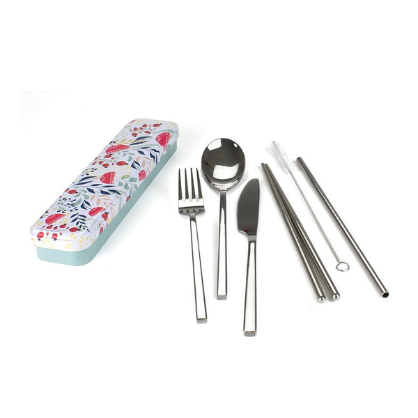 Carry Your Cutlery | Botanical Berries by Urban Greens. Australian Art Prints and Homewares. Green Door Decor. www.greendoordecor.com.au