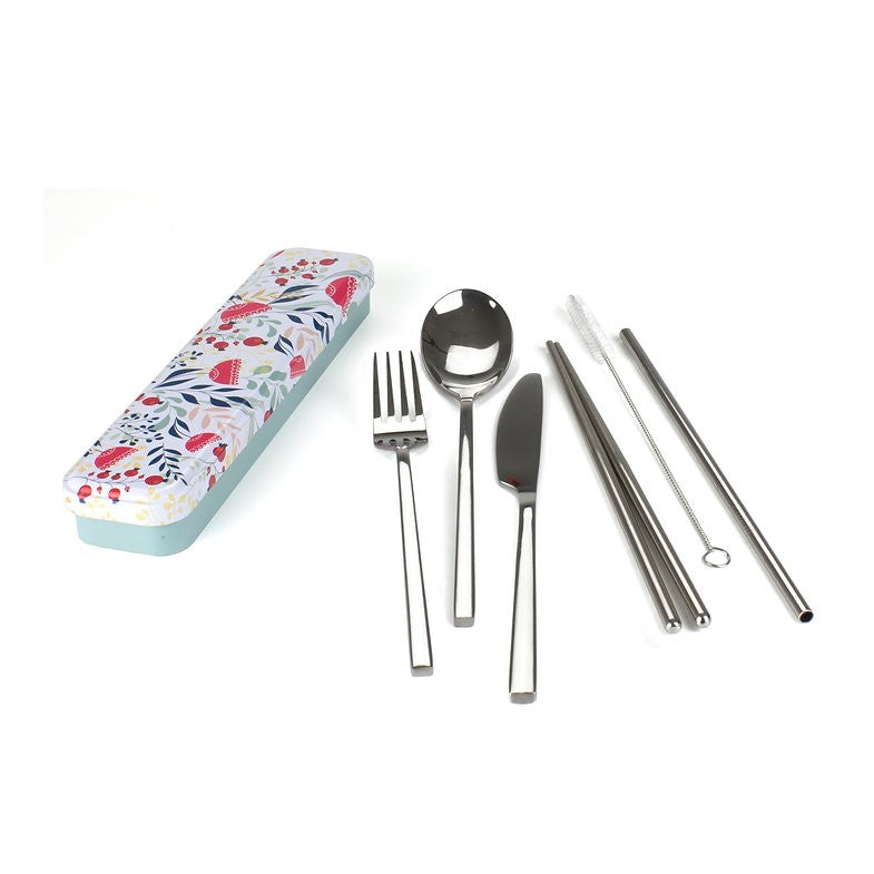 Carry Your Cutlery | Botanical Berries by Urban Greens. Australian Art Prints and Homewares. Green Door Decor. www.greendoordecor.com.au