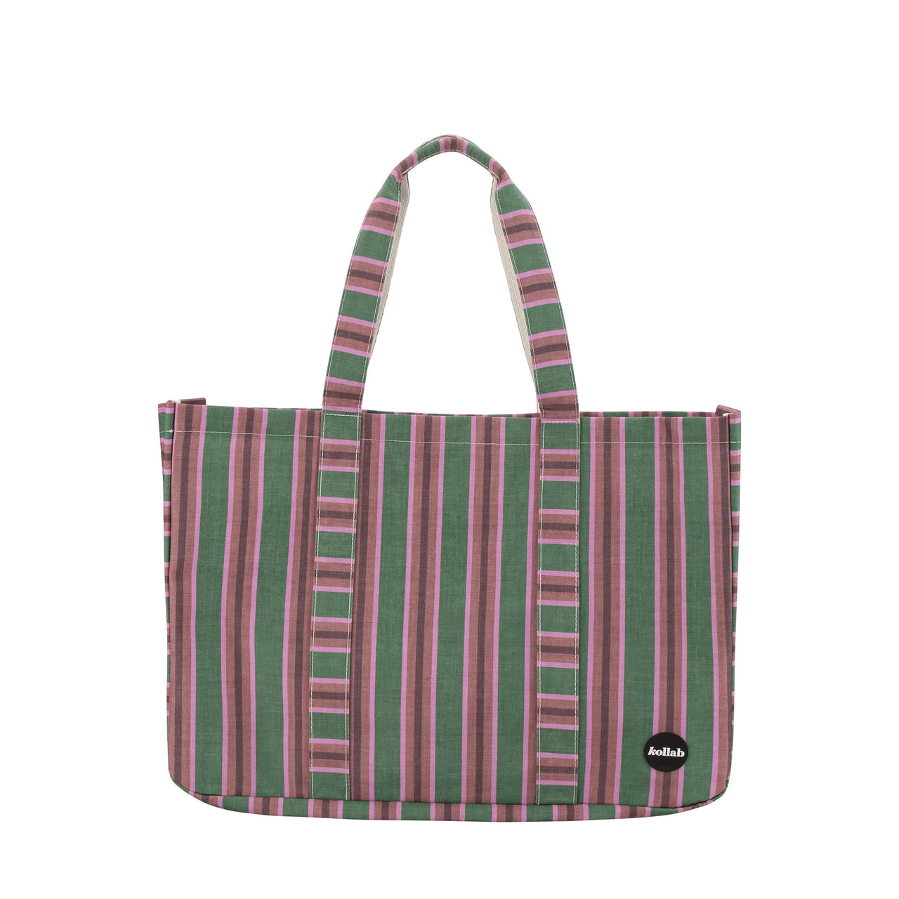 Carryall Cargo Bag | Forest Stripe by Kollab. Australian Art Prints, Fashion and Homewares. Green Door Decor. www.greendoordecor.com.au