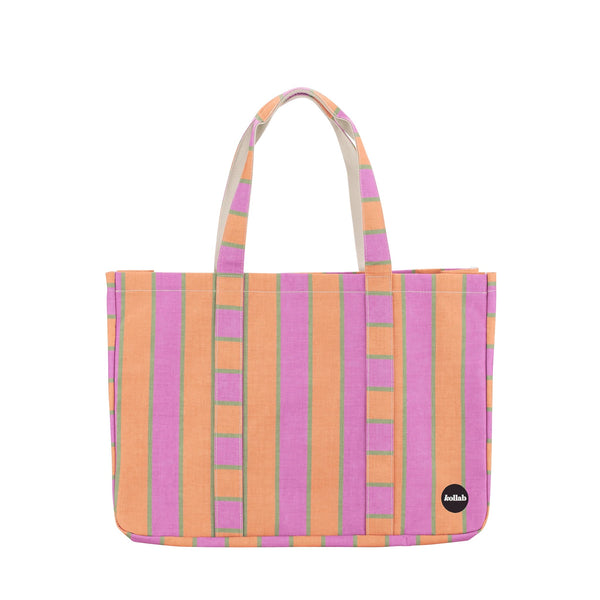 Carryall Cargo Bag | Sunset Stripe by Kollab. Australian Art Prints, Fashion and Homewares. Green Door Decor. www.greendoordecor.com.au