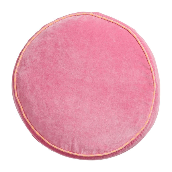 'Castilo' Round Velvet Cushion | Rosewater by Sage and Clare. Australian Art Prints and Homewares. Green Door Decor. www.greendoordecor.com.au