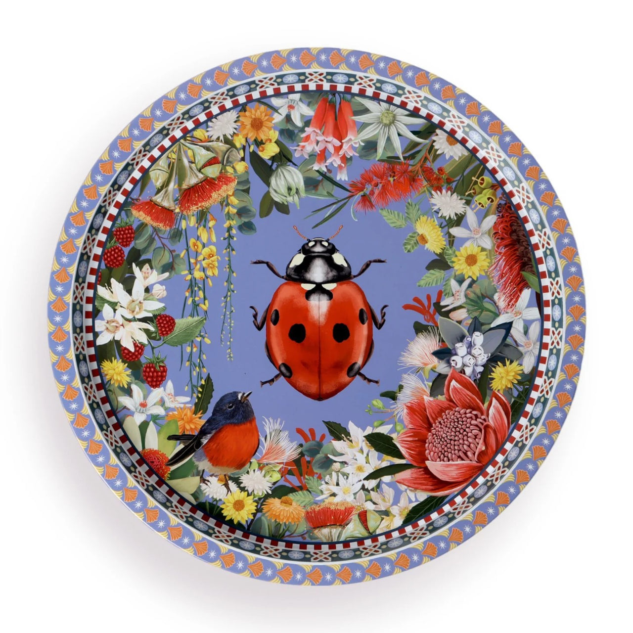 Celebrations Tray | Good Evening Vol.2 Ladybug by La La Land. Australian Art Prints and Homewares. Green Door Decor. www.greendoordecor.com.au