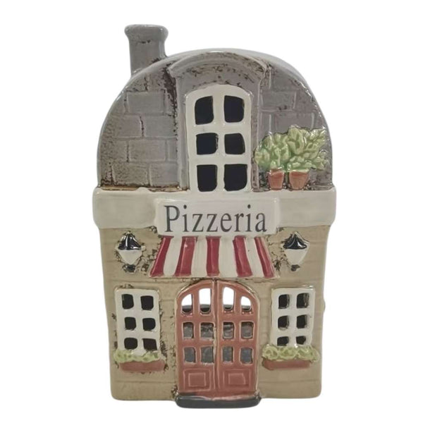 Ceramic Tea Light Holder | Pizzeria by Yellow Rock Decor. Australian Art Prints, Gifts, Fashion and Homewares. Green Door Decor. www.greendoordecor.com.au