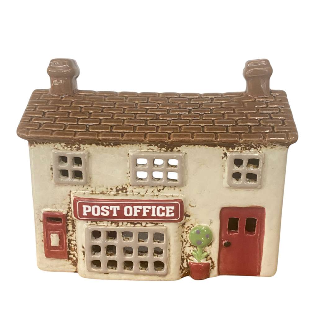 Ceramic Tea Light Holder | Post Office by Yellow Rock Decor, Sunrise Accessories. Australian Art Prints, Gifts, Fashion and Homewares. Green Door Decor. www.greendoordecor.com.au
