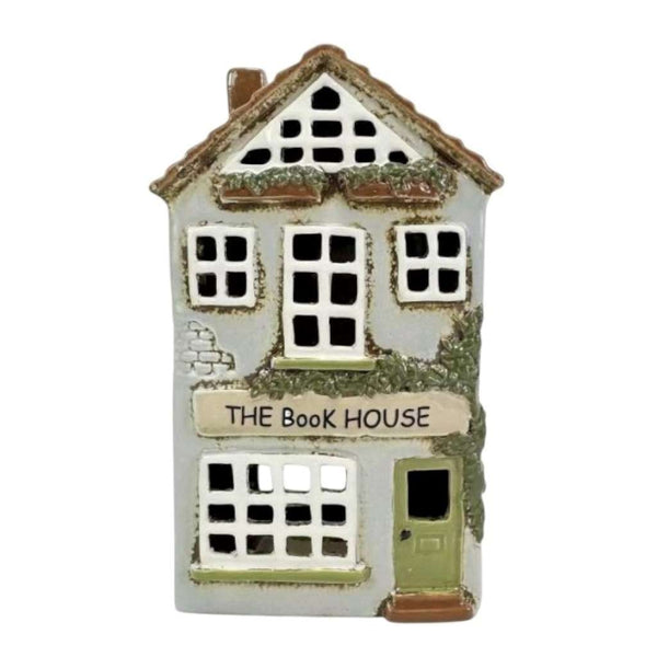 Ceramic Tea Light Holder | The Book House by Yellow Rock Decor, Sunrise Accessories. Australian Art Prints, Gifts, Fashion and Homewares. Green Door Decor. www.greendoordecor.com.au