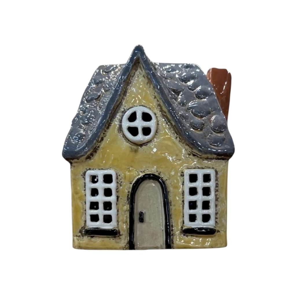 Ceramic Tea Light Holder | Yellow Thatch Cottage by Yellow Rock Decor Australian Art Prints, Gifts, Fashion and Homewares. Green Door Decor. www.greendoordecor.com.au