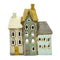 Ceramic Tea Light House | Triple House 2 by Yellow Rock Decor. Australian Art Prints, Gifts, Fashion and Homewares. Green Door Decor. www.greendoordecor.com.au